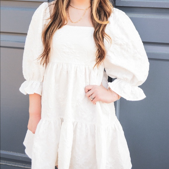 Floral Ruffle Dress - Picture 8 of 10